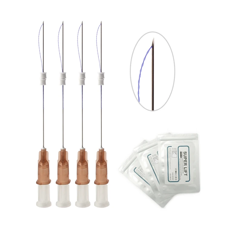 korea Body Lifting Pdo Double/Tornado Screw Sharp Needle Hilos Tensores Pdo Thread