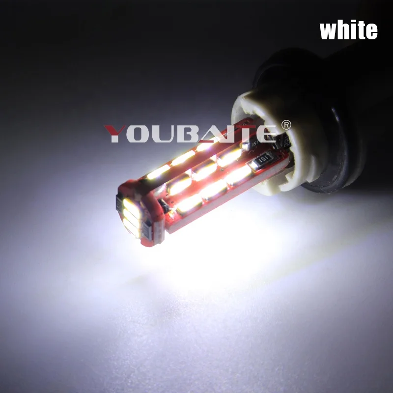 Automobile Lighting Led Car Light White 4014 27smd Canbus 12v 194 T10 Led Auto Led Bulb T10