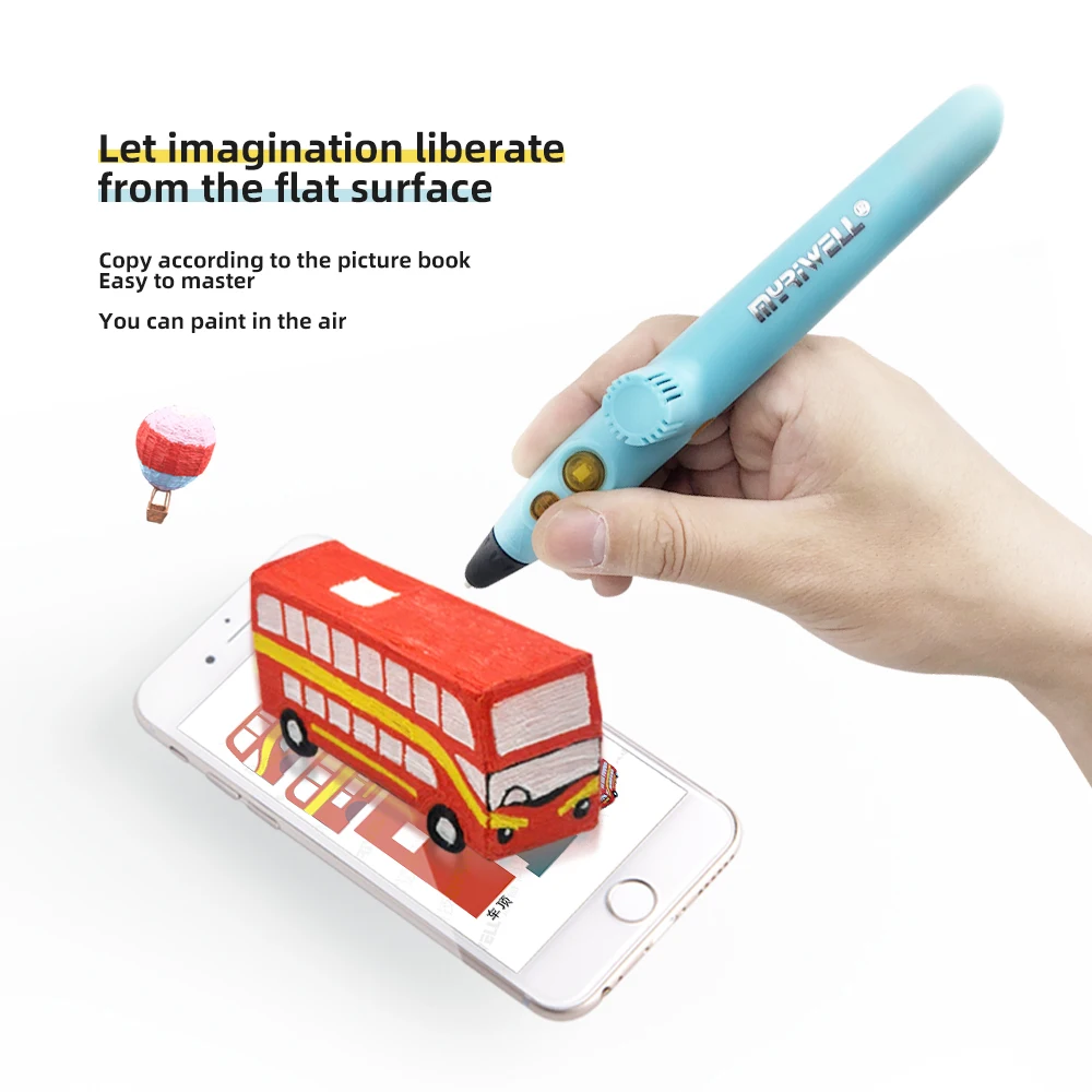 myriwell 3d pen RP-200A for school girl boys kids 3d Printing Pen best sale drawing pen 3d