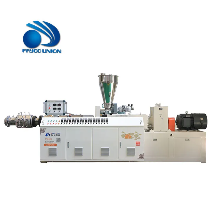 Faygo Union pvc pipe manufatering machine cost pvc pipe drain pipe making machine
