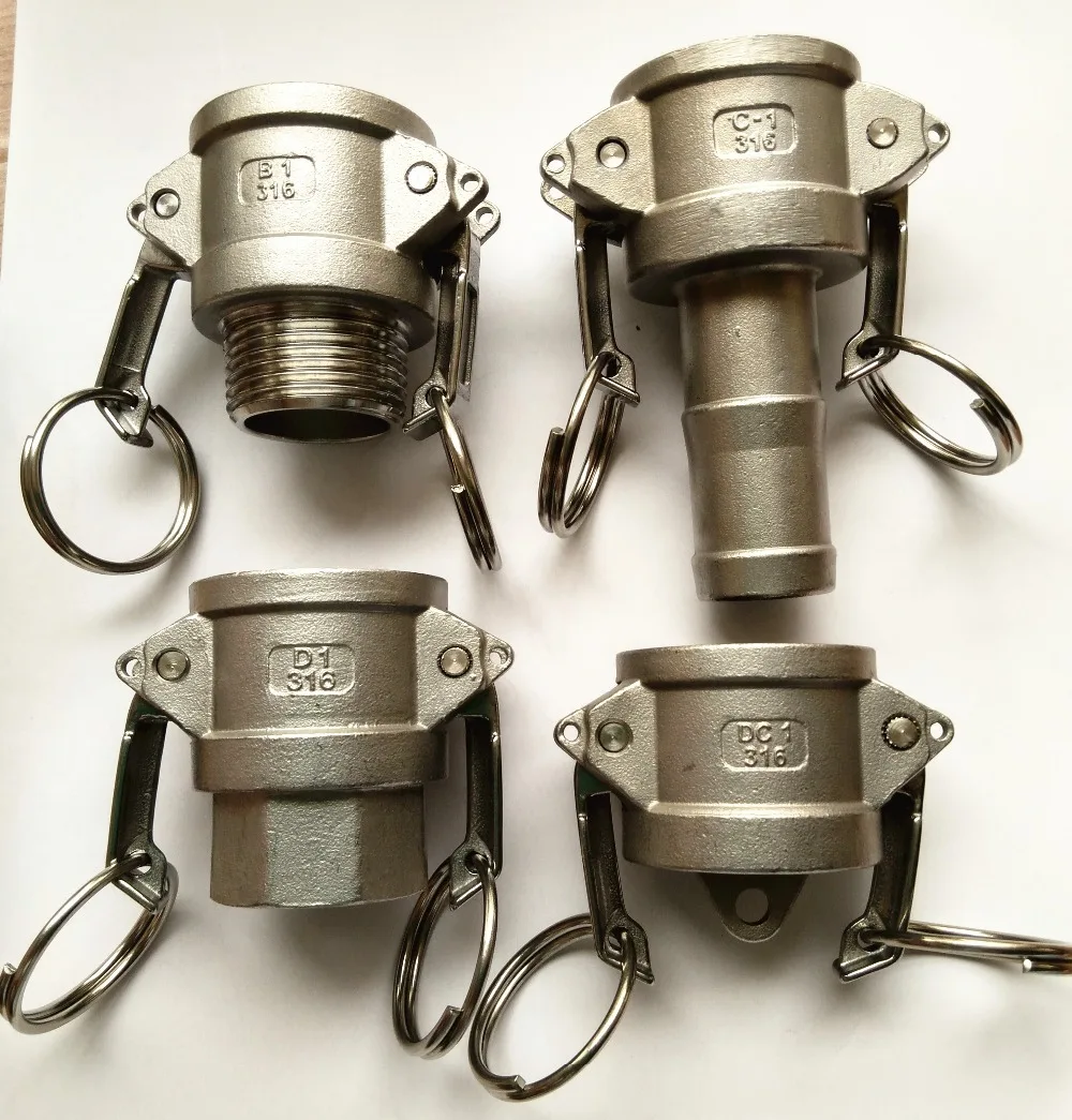 Quick Connector Camlock Type B Type C Type D Stainless Steel Quick Camlock