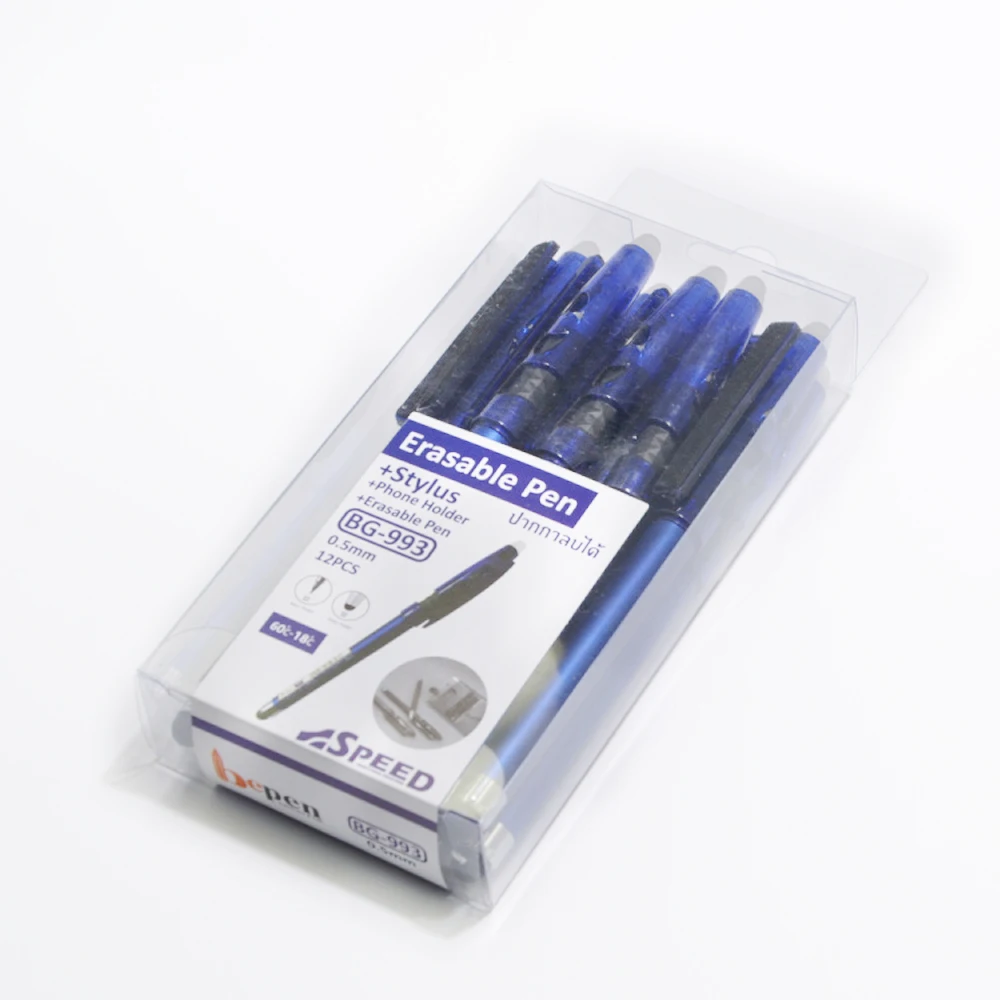 Factory Wholesale New Design Erasable Ink Refill Heat Sensitive Erasable Gel Pen