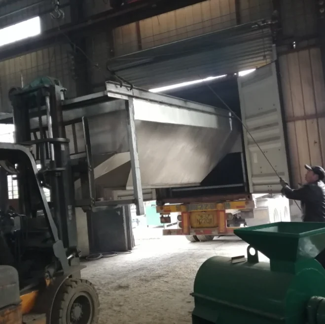 Efficient Energy Conservation Compost Sieve Rotary Screen Machine Used Laboratory For Organic Fertilizer