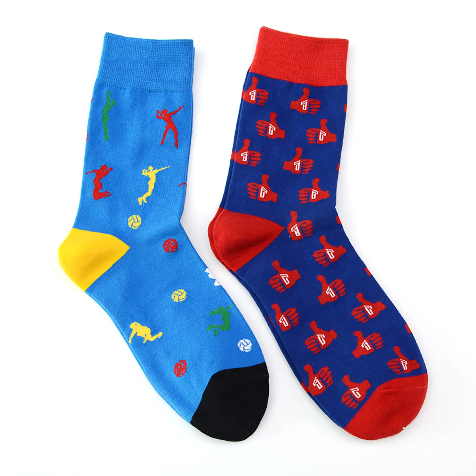 Custom Logo Fashion Woman Socks Funny Cartoon Embroidery Dinosaur Spring And Autumn Warm Happy Woman Socks