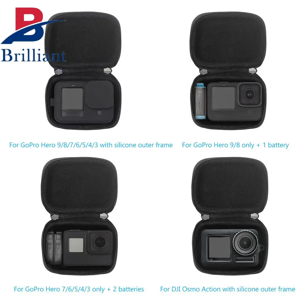 Brilliant Custom Waterproof  Camera for small 4K Digital Camera Travel Protective Carrying Bag