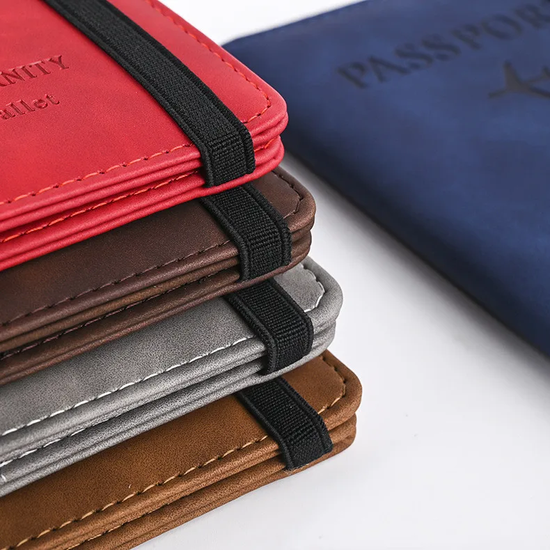 In stock wholesale phone card holder rfid passport holders for trip