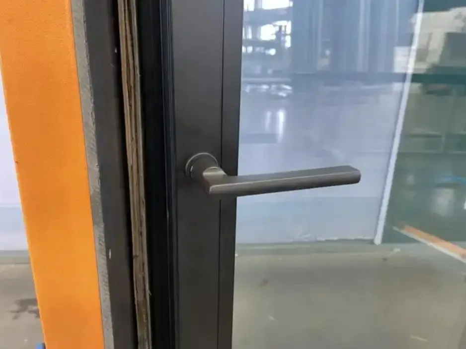 Minglei Soundproof Impact Swing Casement Window Thermal Break Triple Double Glazed Aluminum Windows