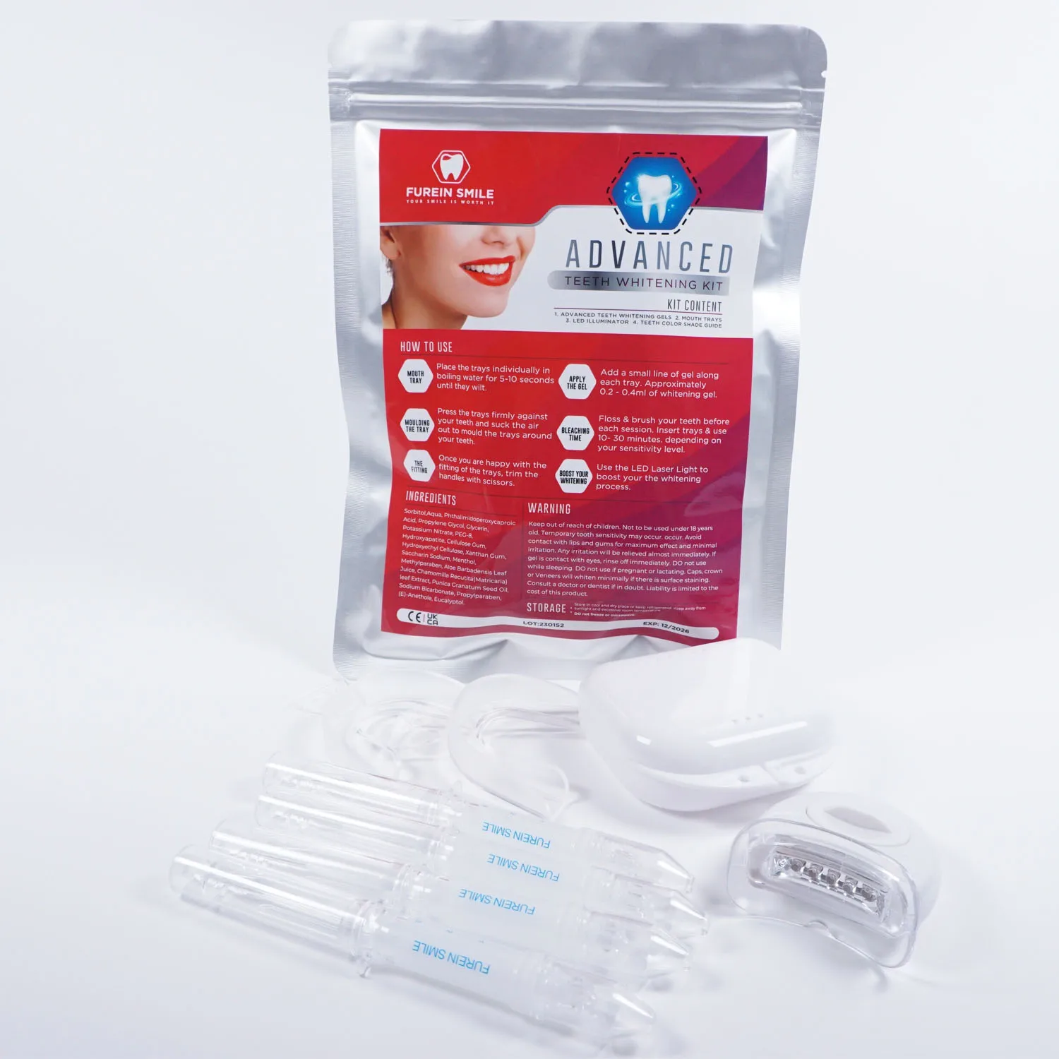 30 Minutes Effective Professional peroxide teeth whitening kits home tooth whitening system