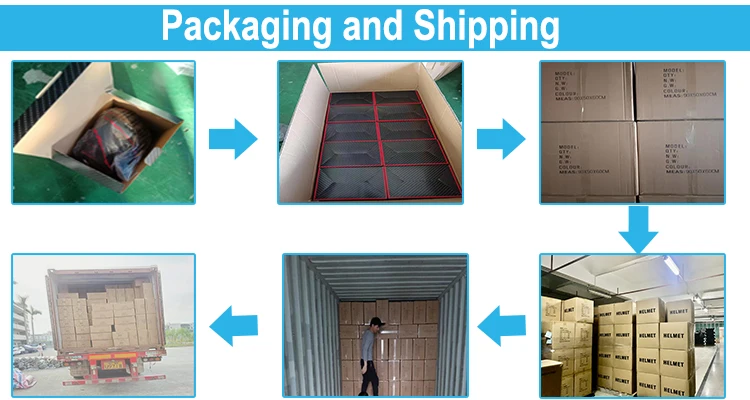 packaging and shipping