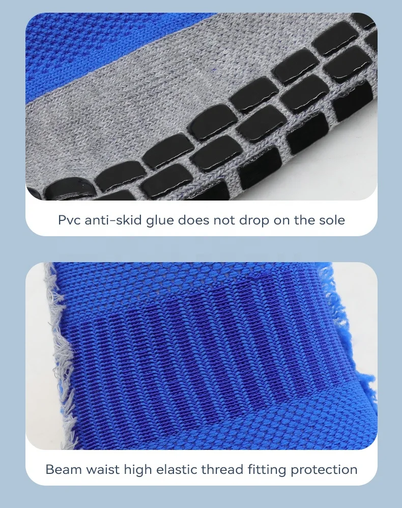 LINGTU Custom sports socks men custom athletic non slip football grip sock soccer sports lightweight breathable grip socks