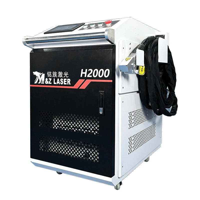 CE Certified 2kw/3kw Handheld Fiber Laser Metal Cleaning Machine High Efficiency for Home Use & Restaurant Easy to Operate