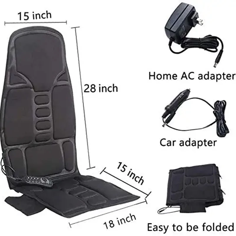 hot sale Massage Chair Pad Chair for Back Gifts Comfier Massage Chair with Heat Back Massager With Vibration Motors