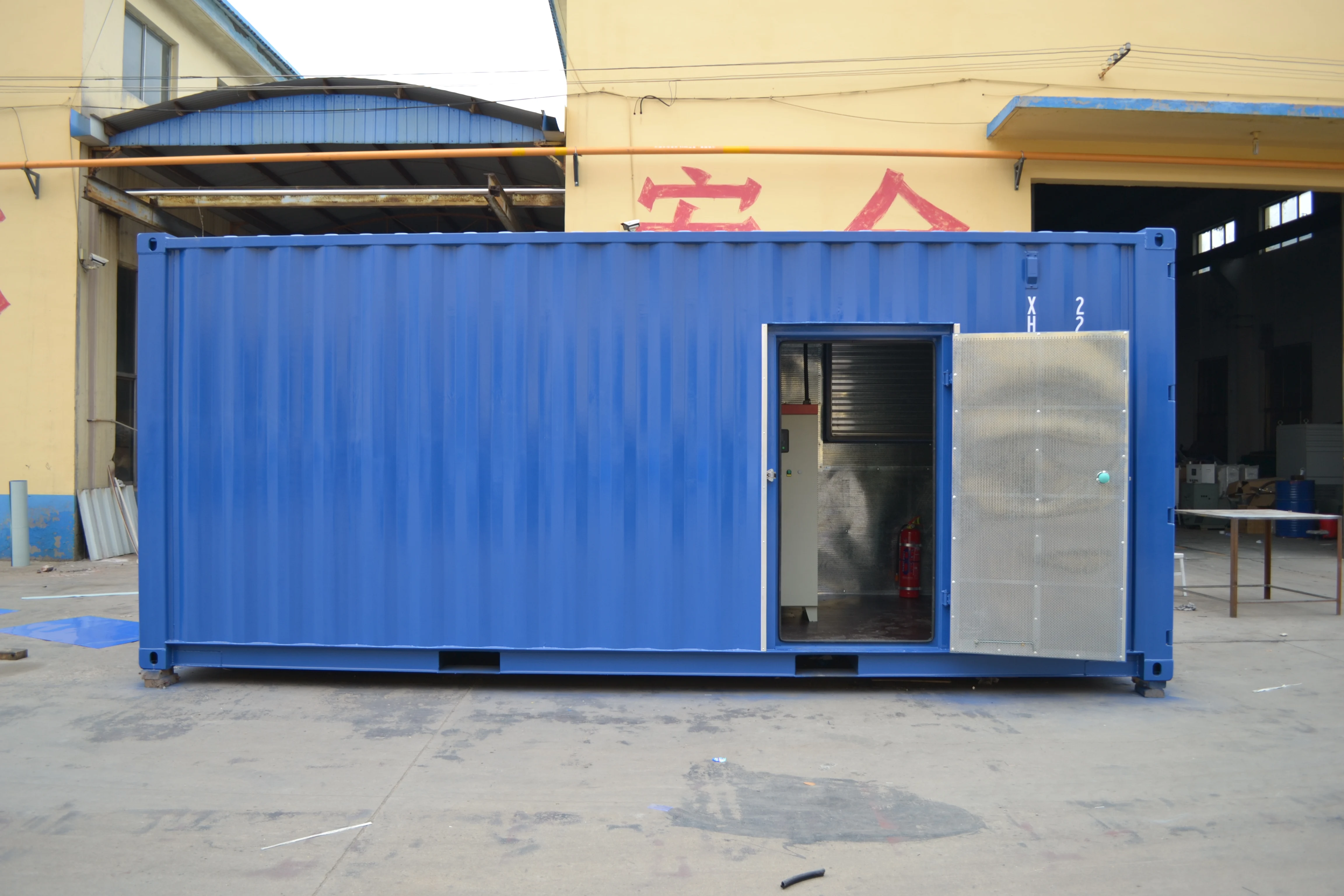 Container type 100KW Diesel generator for Russia market