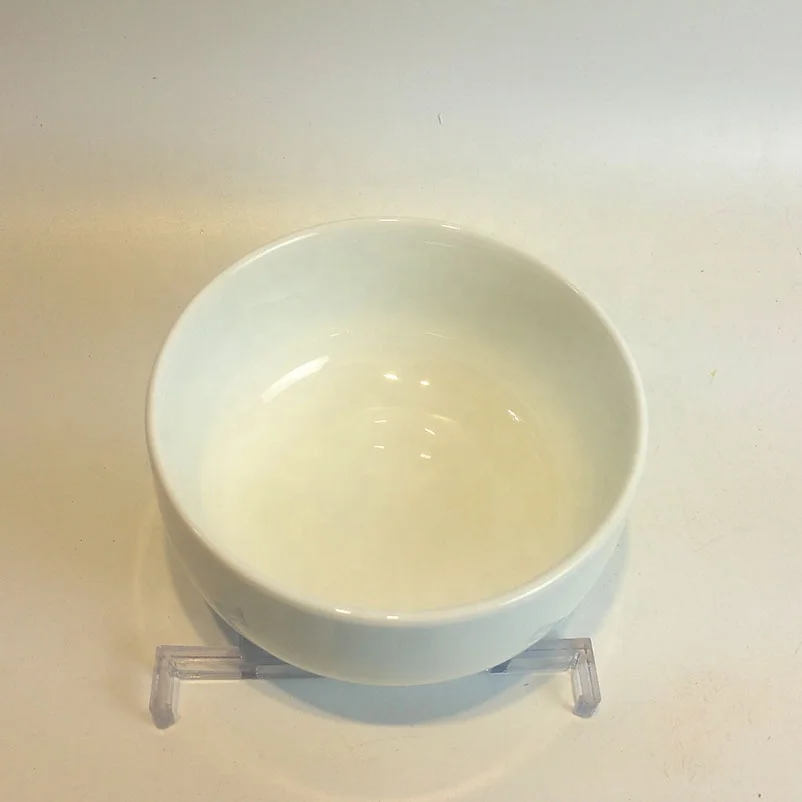 Set of 4 Porcelain Stack able Soup Bowls Ceramic Cereal Bowl  Rice Bowl Set Tableware Items for Restaurant Home Party