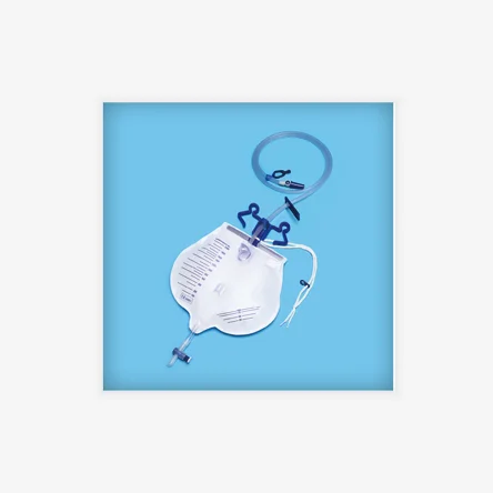 
 2000 мл анти-рефлюксный капельного камеры класса люкс мочевой дренажный мешок  