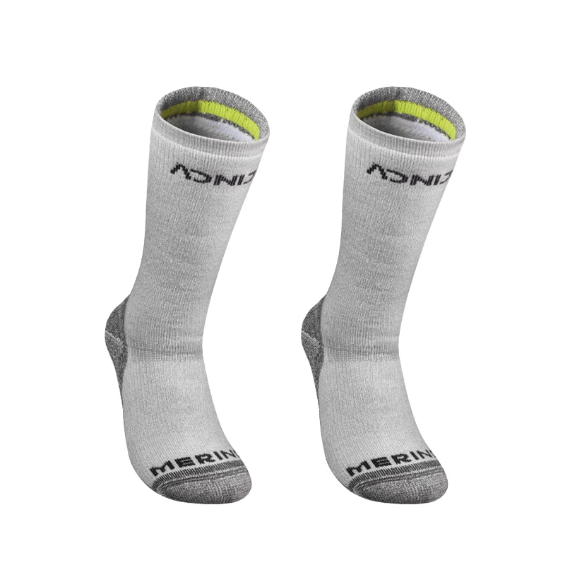 AONIJIE E4827 Outdoor Running High-tube Wool Snow Socks Men Women Winter Thicken Sports Anti-freezing Warm Snow Ski Socks