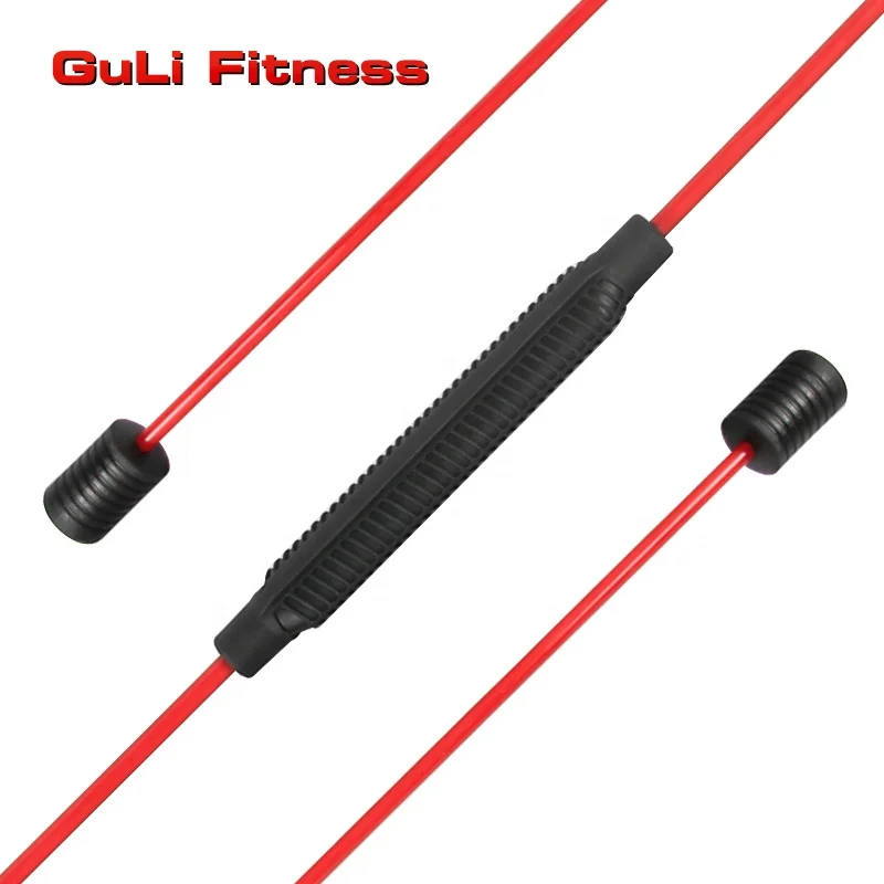 Guli Fit полная штанга для упражнений тела Вибрирующая качели Гибкая резиновая эластичная фитнеса из стекловолокна Аэробные флексовые