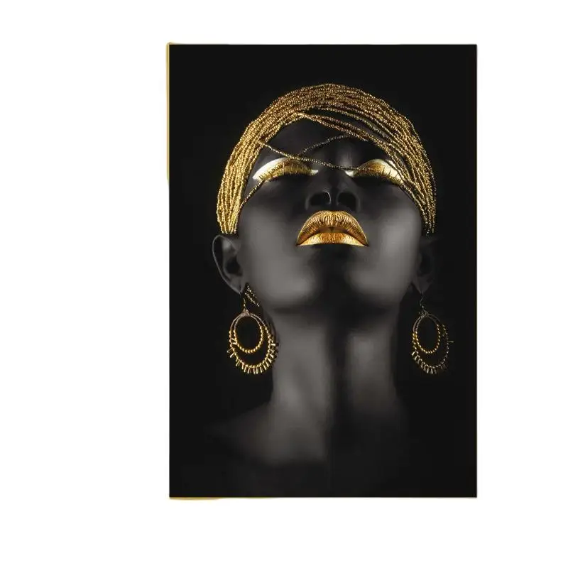 Famous Portrait Paintings from Art Printed on Fabric Square Shaped Framed Artwork from China Dimension