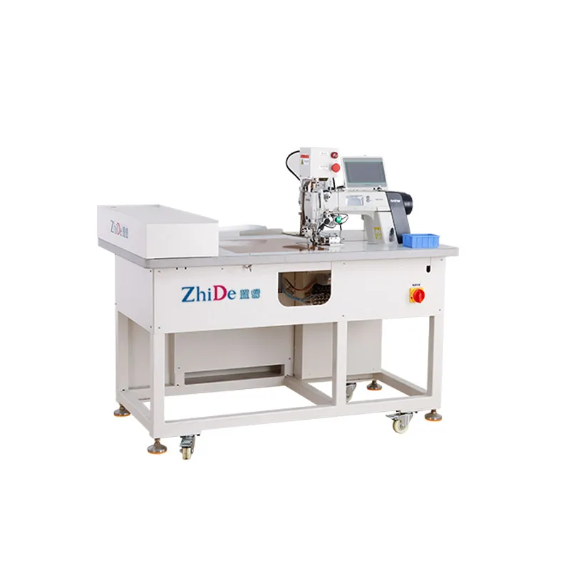 High quality smart commercial automatic automatic collar and cuff topstitching setter sewing machine for clothing