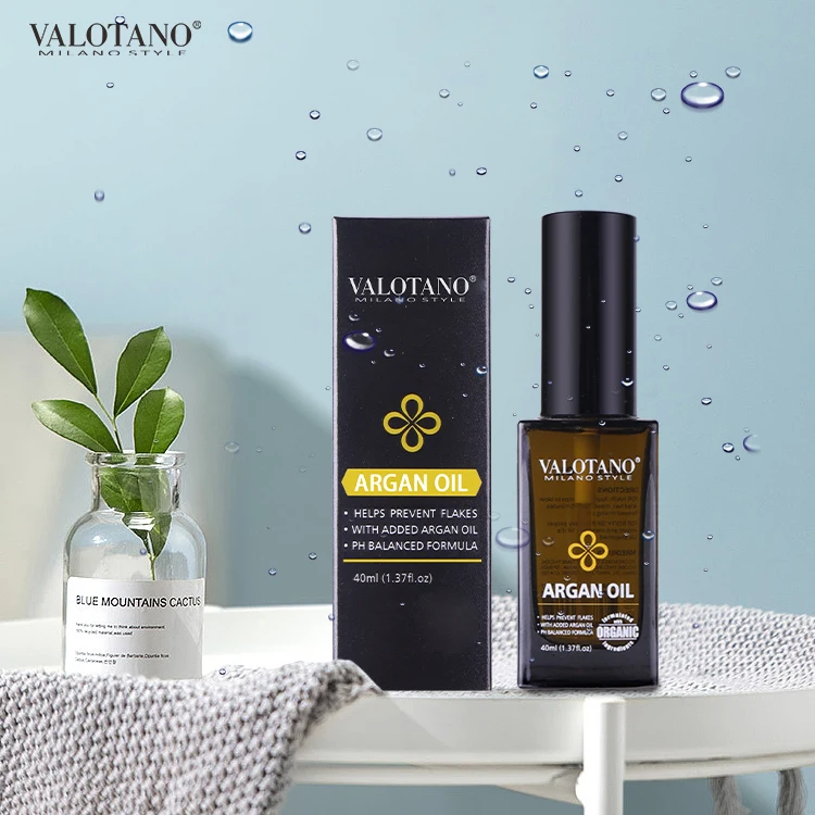 Valotano Brand OEM Supported Argan Oil for Dry Damaged Hair, Extra Strength, 50ml