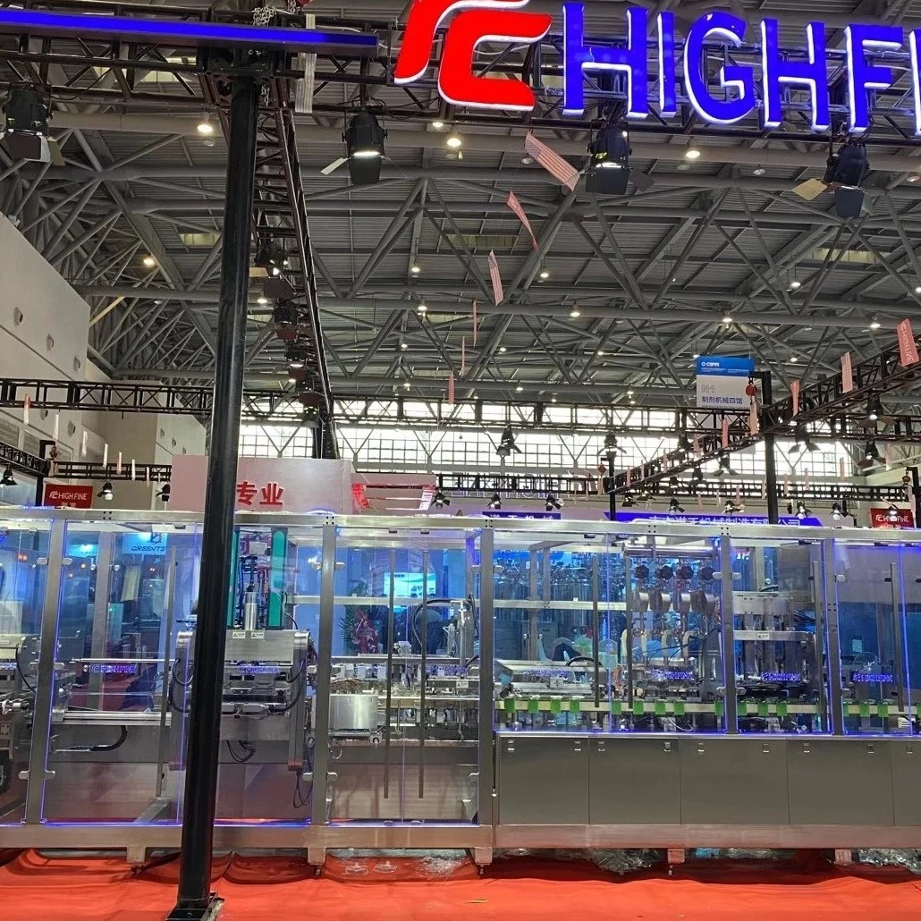 HIGHFINE Pharmaceutical non pvc soft bag iv solution manufacturing plant 2022