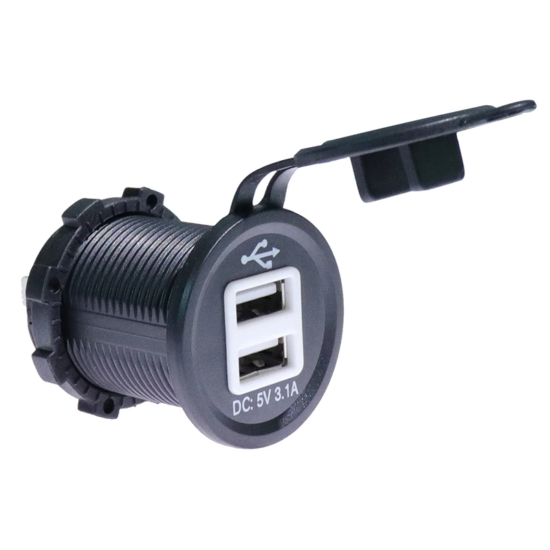  DS2013-2-3.1A 12V розетка USB автомобильная для автомобиля