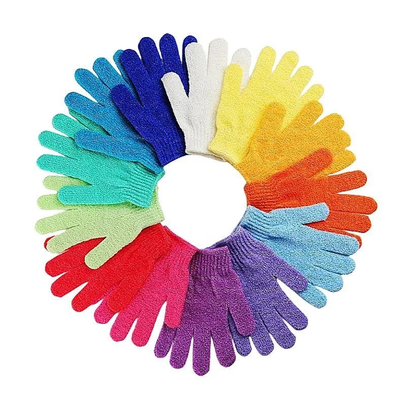 Bath Gloves scrubber ball Bath Puff Mesh Soap Shower Tool Exfoliating Bath Sponge Shower Puff