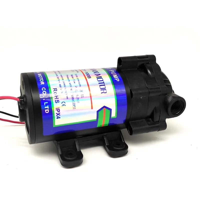 
 100 галлонов в сутки, 24 В постоянного тока, цена от производителя, домашняя ro система, очиститель воды, Мотор Давления, диафрагменный ro бустер-насос  