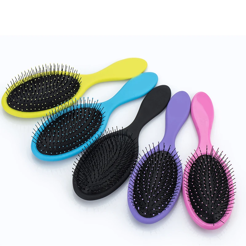 
hair smoothing comb massage scalp ribs comb Detangler Natural Hair Brush Curly Plastic massage Comb 