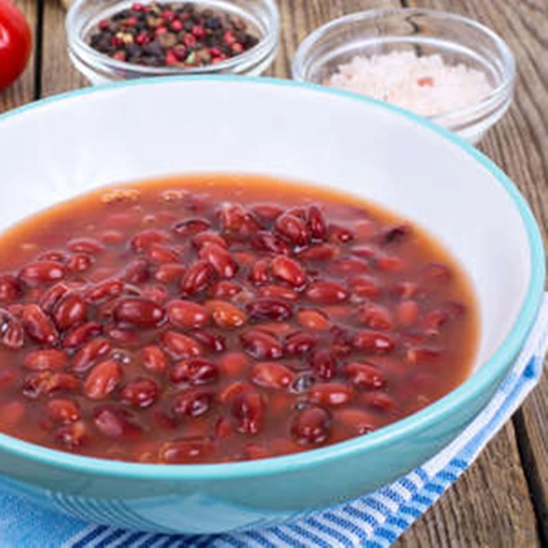Консервированные красные фасоли по низкой