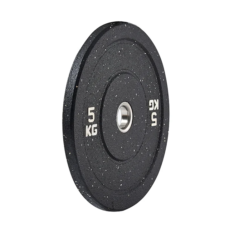 Factory Price Gym Standard Customized Logo High Temp Competition Rubber Bumper Plates Crumb Rubber Bumper Weight Plates LB/KG