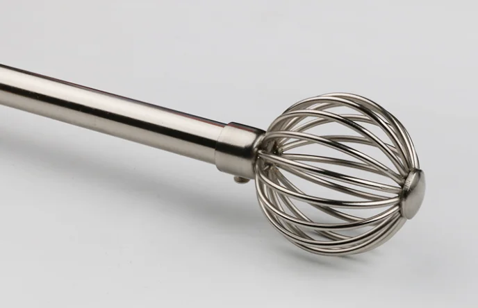 Wholesale Cheap Price High Easy Fix Curtain Poles And Accessories  Metal Curtain Rods Sets