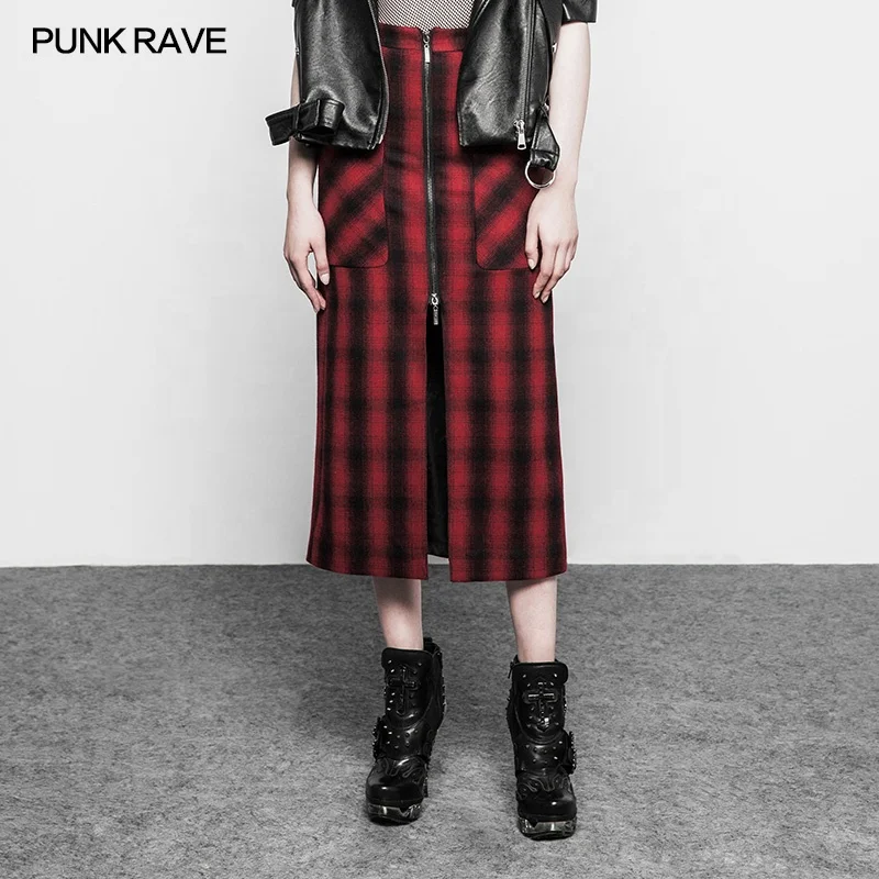 OPQ-266 PUNK RAVE Gothic Latest Design  Short Dress Summer Dress