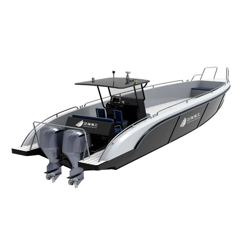 civil use purpose PE boat Aluminum 26Ft Work Boat/Patrol Boat/Pilot Boat fishing boat