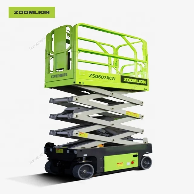 Zoomlion Newst aerial work platform ZS0607ACW 7.8m working height electric scissor lift