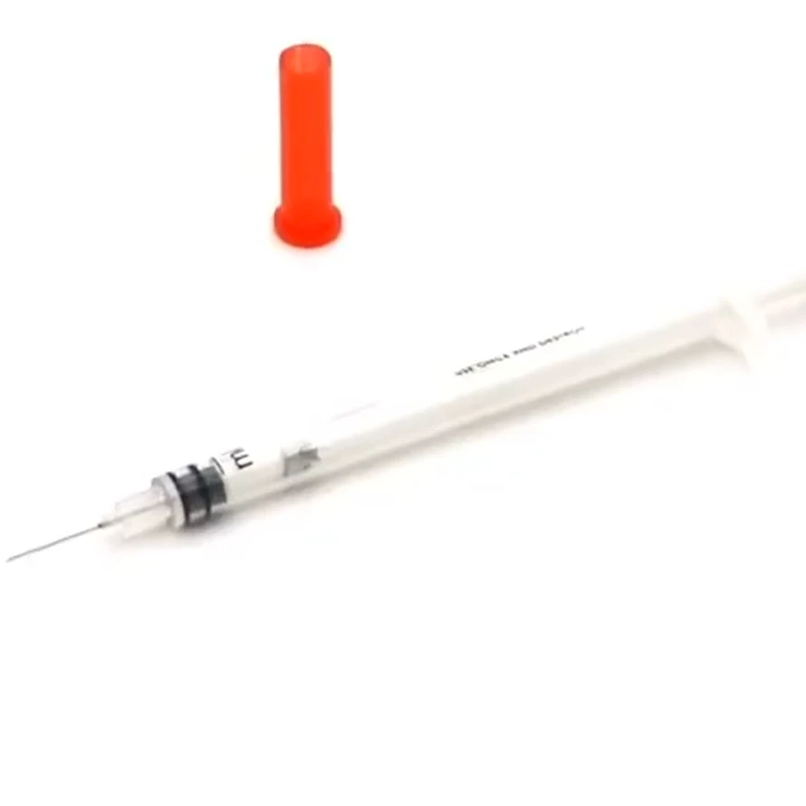 CE/ISO certified OEM disposable self-destroy fixed dose vaccine syrigne for vaccine injection