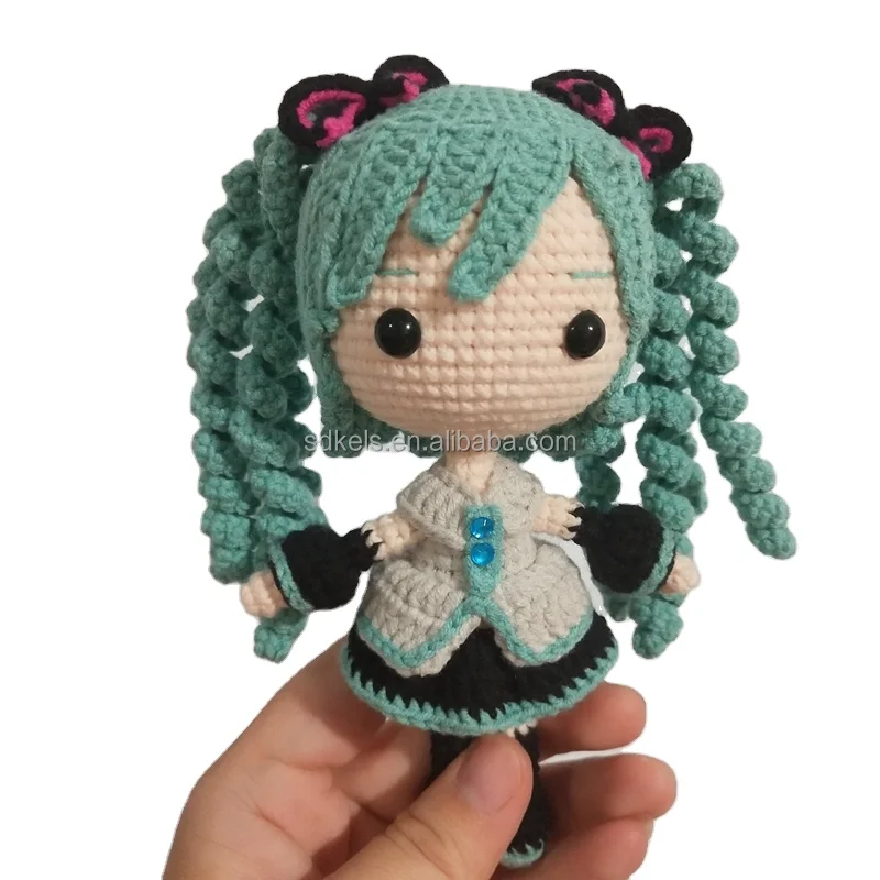 Вязальные игрушки крючком Queen, хлопковая нить ручной работы, вязание крючком, брелок, игрушки крючком, куклы для девочек, подарок крючком