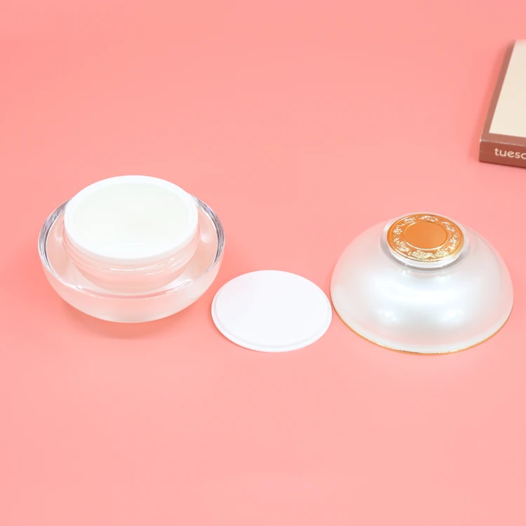 Custom Plastic Jar Plastic Jar For Cosmetic Hot Sale 200ml Wholesale Empty Pet clear Plastic Cream cosmetics jar