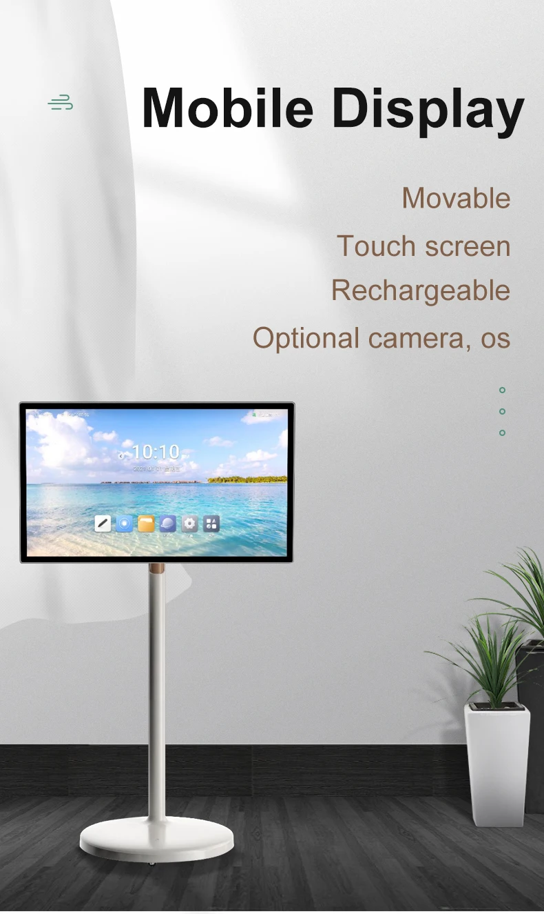 24 32 Inch Incell Touch Portable Display Android Projection Monitor Ips Screen Rotate Wifi Work Studying Workout Smart Display