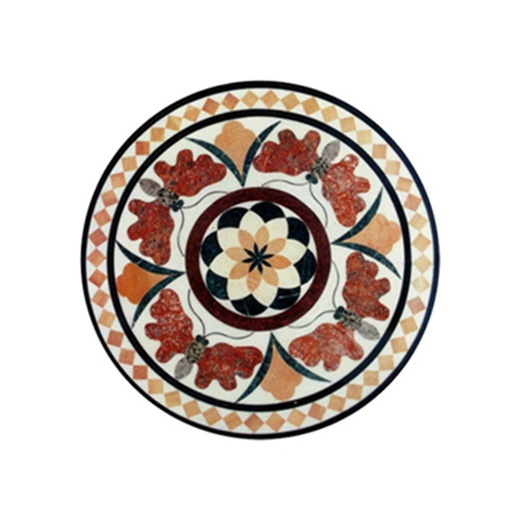 Cheap Marble Granite Stone water jet marble medallion, pattern medallion floor tiles