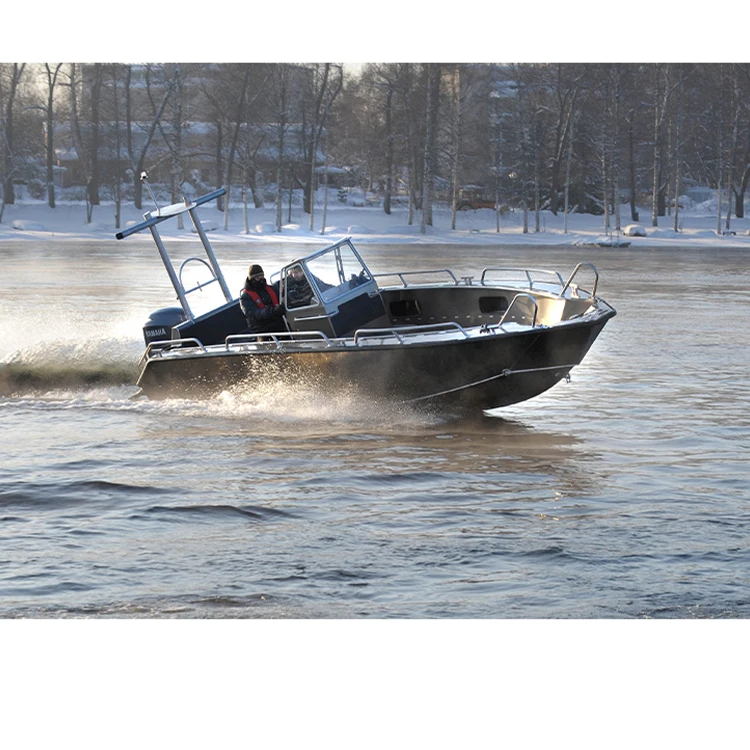 Factory Direct Price Custom Big All Welded Deep V Hull Aluminum Boat Manufacturers