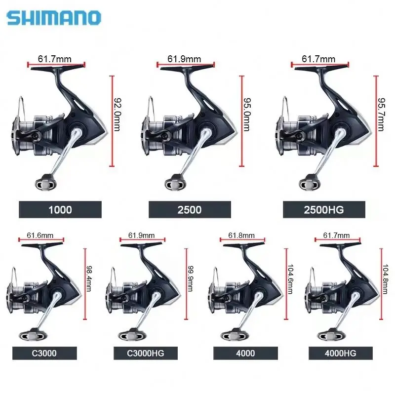 2022 CATANA FE 1000 2500 2500HG C3000 C3000HG 4000 4000HG Spinning Fishing Reel AR-C Spool G-Free Body Saltwater Fishing Wheel