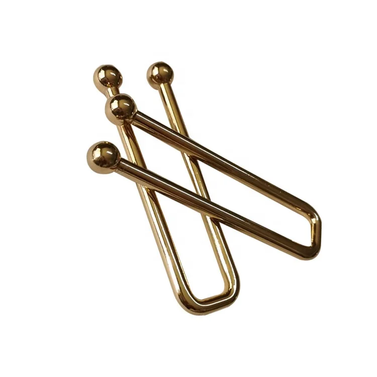 Lemon Gold Bikini Connector U Shape Swimwear Metal Accessories For Swimwear