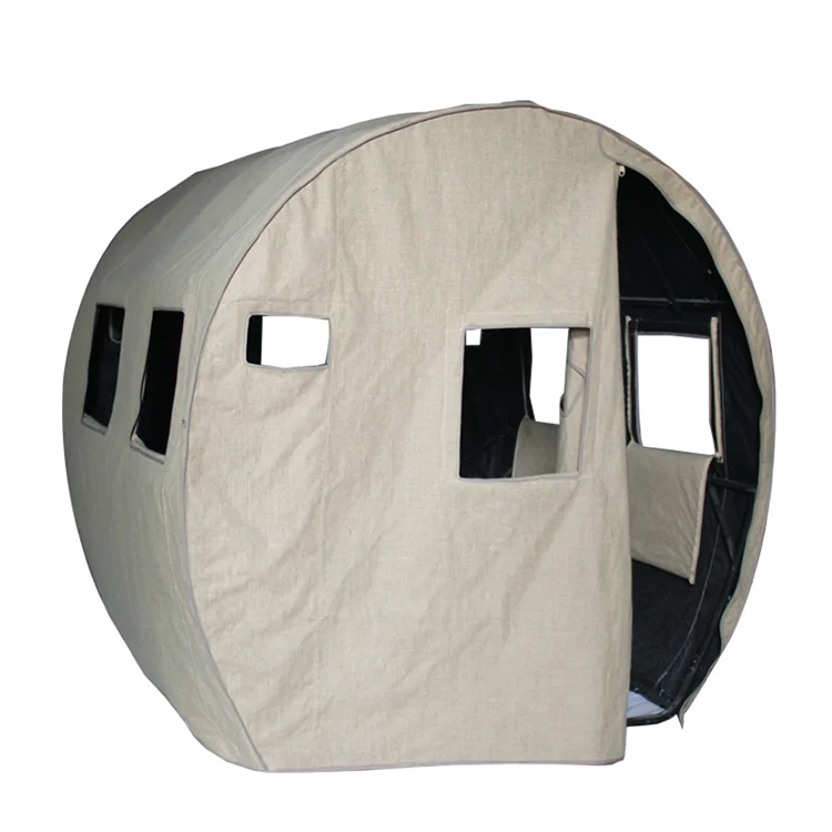 New design pop up waterproof ground full range camping tent for deer hunting blind