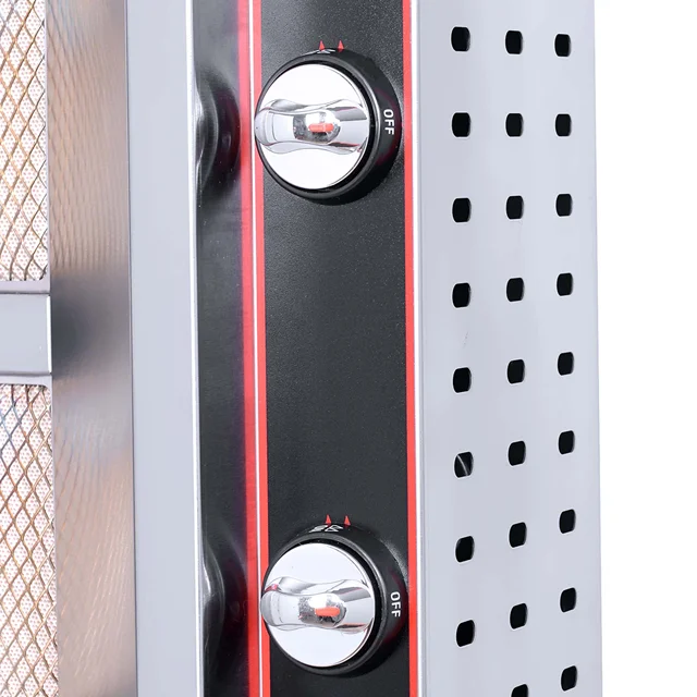  Commercial Stainless Steel Electric Shawarma Broiler Grill Machine Vertical Kebab