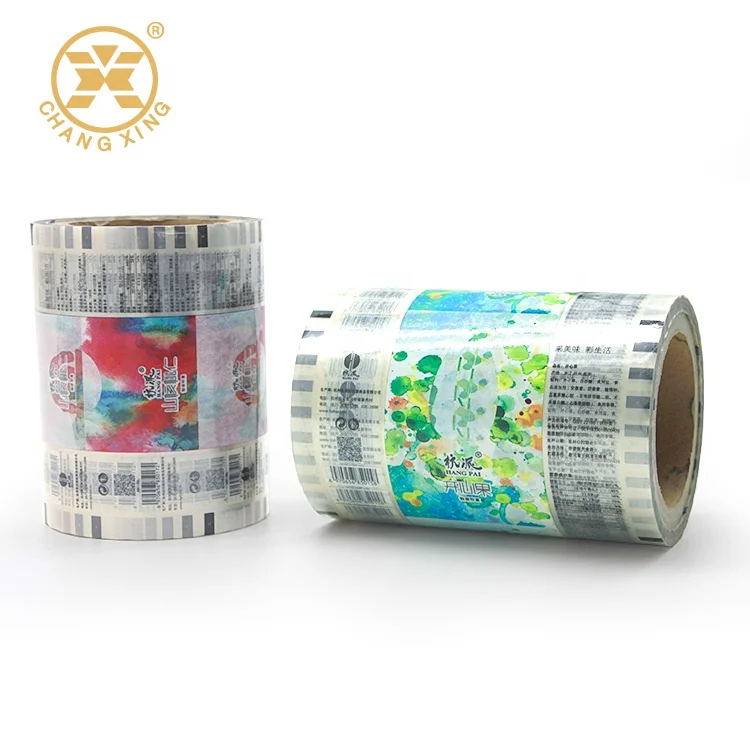 Recyclable Plastic Mix Nuts Packaging PET Film Roll Transparent Printed Nut Packaging Pouch Barrier Film