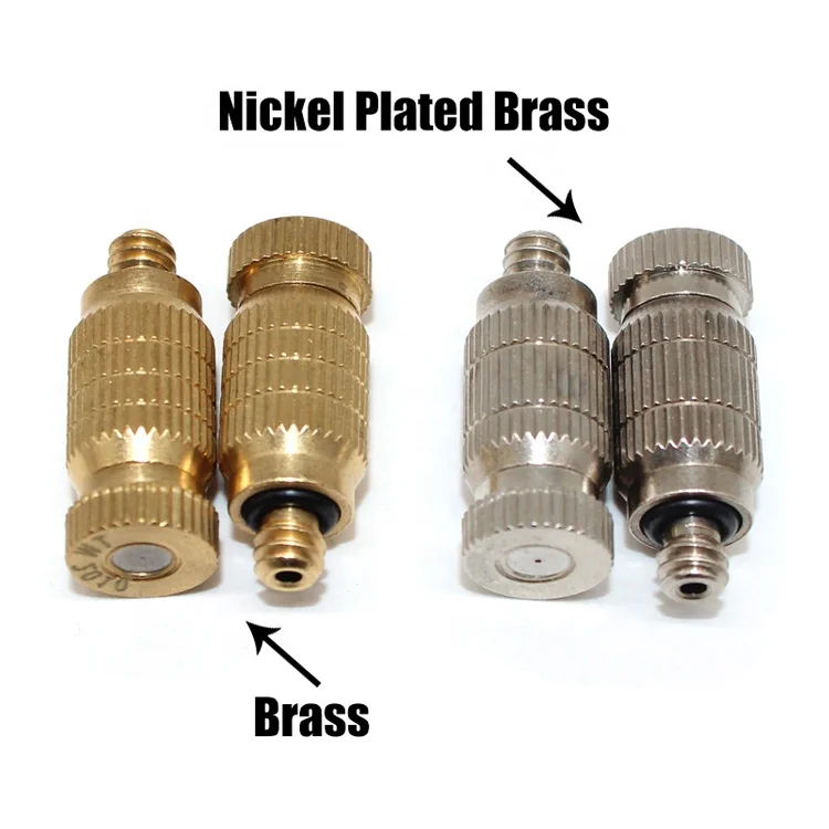 SS Stainless steel fog mist spray nozzle high pressure cooling misting system cleaning fitting