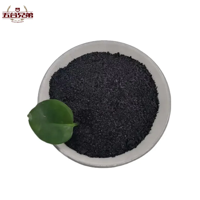 100% Water-Solubility Super Potassium Humate Powder organic fertilizer for agriculture