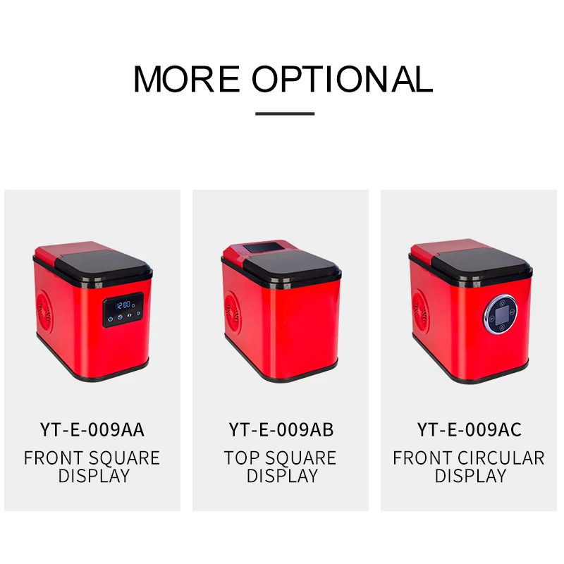 CE, ETL 12V 220V Electric Bullet Cylindrical Ice Machine Automatic Household Mini Ice Maker For Milk Tea