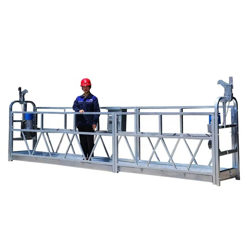 wire rope suspended platform electric lifting gondola cradle small for construction